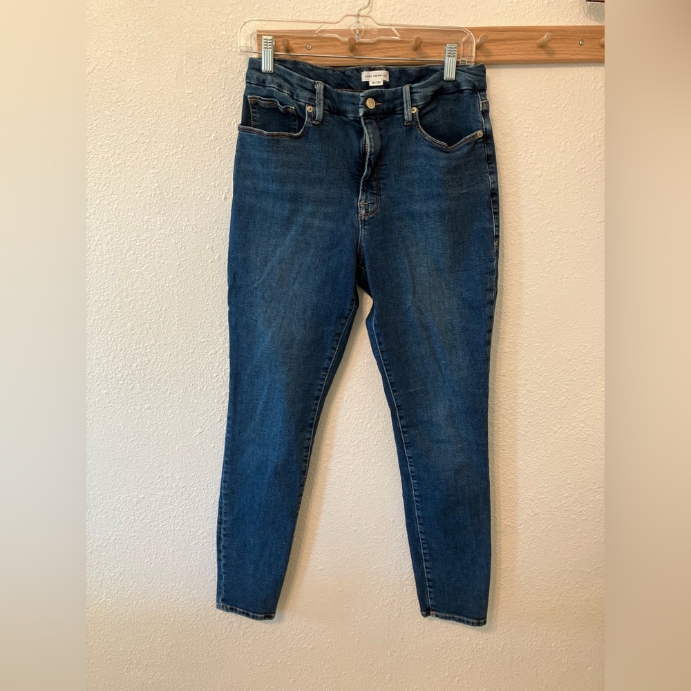 Good American Dark Blue Skinny Jeans